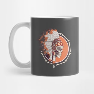 Native American Skull Mug